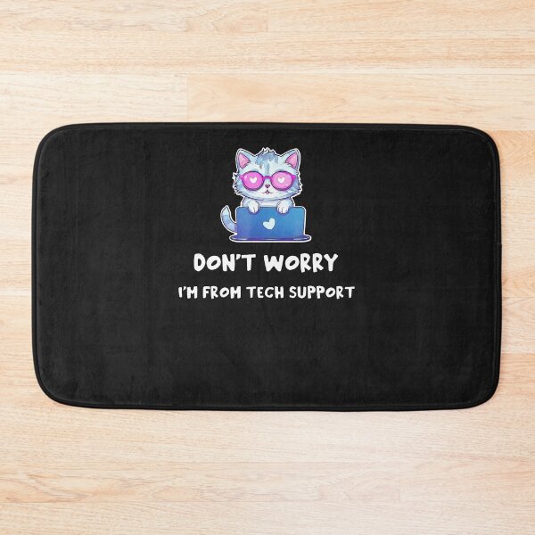 Item preview, Cat-Don'T-Worry-I'M-From-Tech-Support-(6) designed and sold by houfwopa.