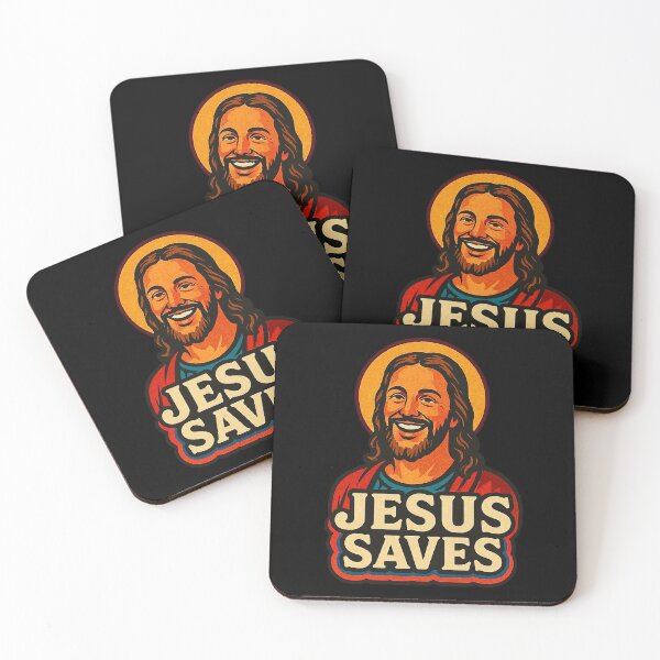 Item preview, Jesus Saves designed and sold by plushism.