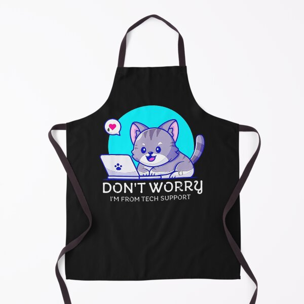 Item preview, Cat-Don'T-Worry-I'M-From-Tech-Support-Cat-Cute designed and sold by houfwopa.