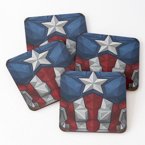 Item preview, Geometric Star Armor designed and sold by Kaleidoscope Print.