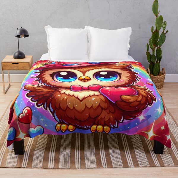 Item preview, Cute Owl with Rainbow and Heart designed and sold by Jbl55.