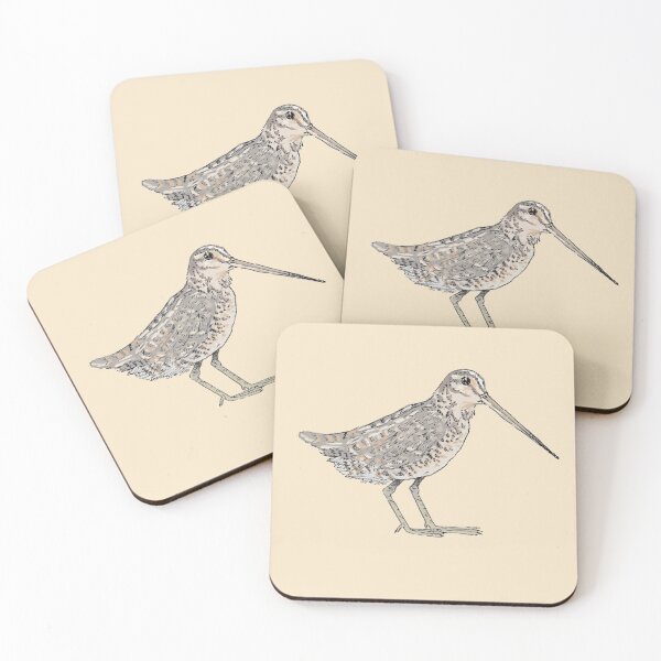 Item preview, Snipe - Wetland Birds Collection designed and sold by TadpoleShrimp.