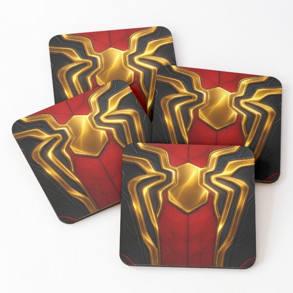 Item preview, Golden Armor Flow designed and sold by Kaleidoscope Print.