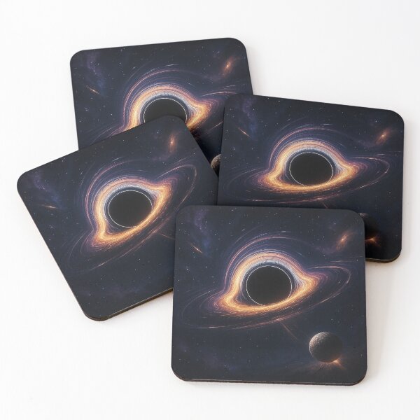 Item preview, Black holes and accretion disks designed and sold by FluffyGallery.