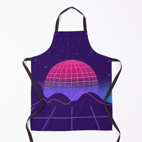 Item preview, Vaporwave Aesthetic - Retro 80s 90s Sunset Grid , Trippy Nostalgic Art designed and sold by Amalzaki.