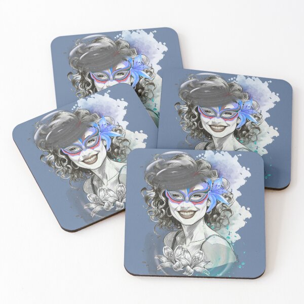 Item preview, Butterfly Masked Elegance Portrait designed and sold by tinkeybabes.