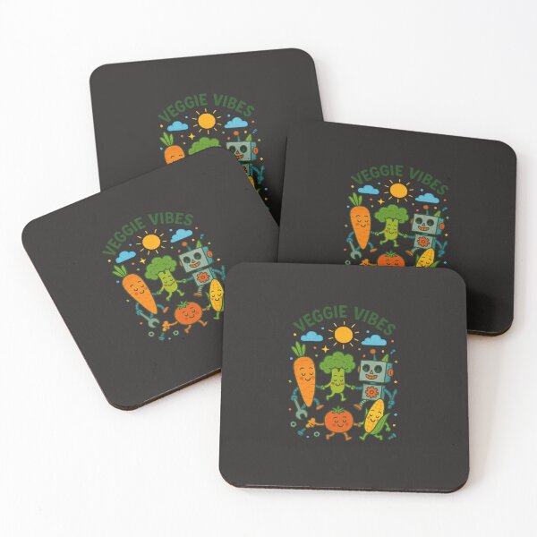 Item preview, Happy Veggie Squad Kids T-Shirt Design – Cute Dancing Vegetables designed and sold by instadone.