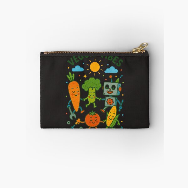 Item preview, Happy Veggie Squad Kids T-Shirt Design – Cute Dancing Vegetables designed and sold by instadone.