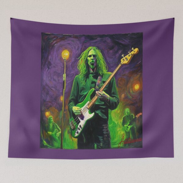 Item preview, "David Vincent: Icon of Death Metal Power" designed and sold by Artisticanvas.
