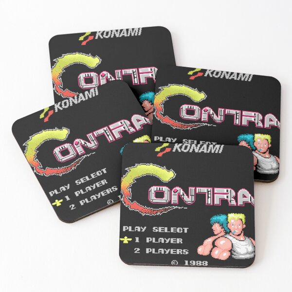 Item preview, Contra Title Screen By Pixelretro designed and sold by SolomonGarment.