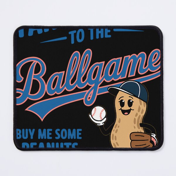 Item preview, Take Me Out To The Ballgame Peanut Mascot designed and sold by SolomonGarment.