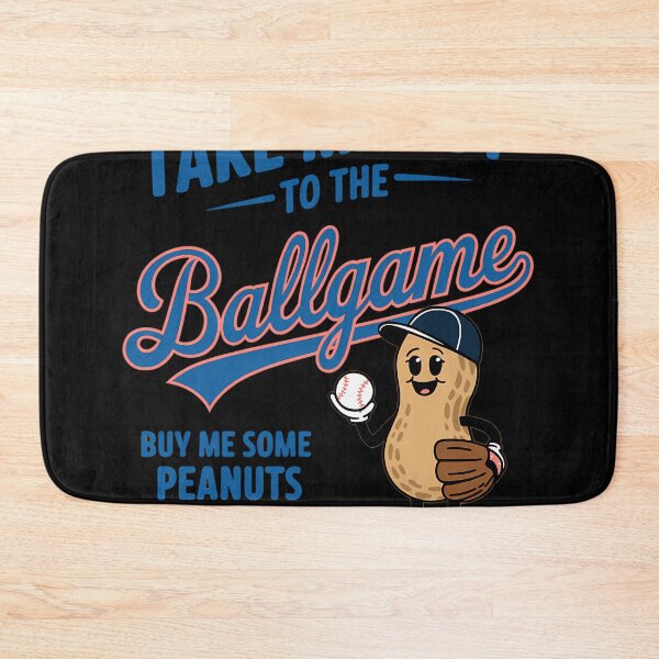Item preview, Take Me Out To The Ballgame Peanut Mascot designed and sold by SolomonGarment.