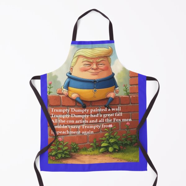 Item preview, Trump as Humpty Dumpty, sat on a wall.Trump body double. designed and sold by Politoons.