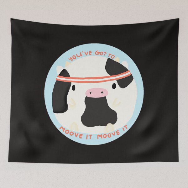 Item preview,  Cute Inspiration Workout Cow designed and sold by ChrisRhea8h.