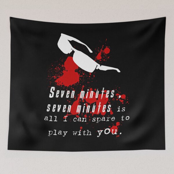 Item preview,  Seven Minutes  Wesker Quote designed and sold by AvalancheBush.