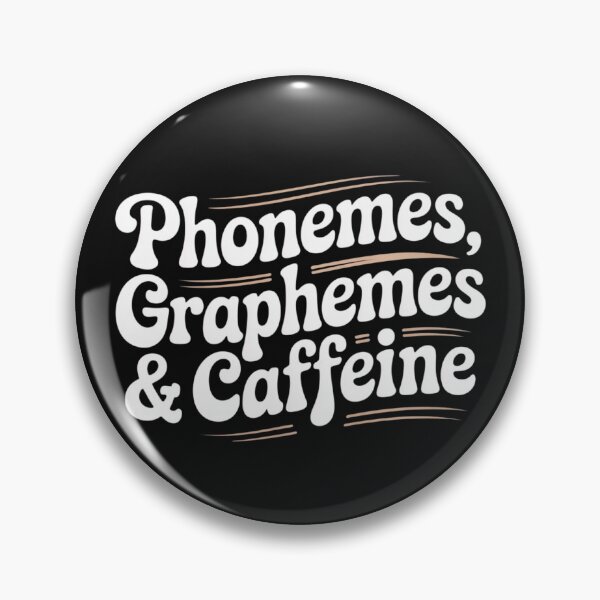 Item preview, Phonemes Graphemes and Caffeine Funny Reading Teacher  designed and sold by ManiaGrania.