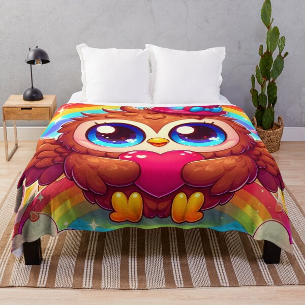 Item preview, Cute Owl with Rainbow and Heart designed and sold by Jbl55.