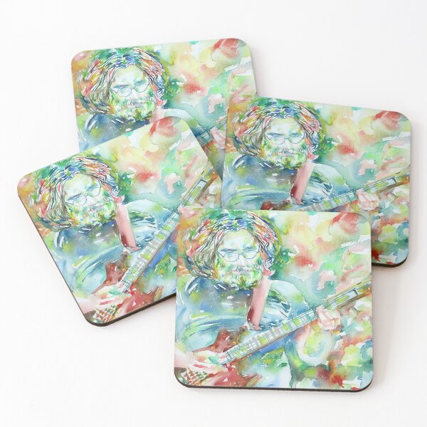 Item preview, Jerry Garcia Playing the Guitar – Portrait III designed and sold by SUREPAINTE.
