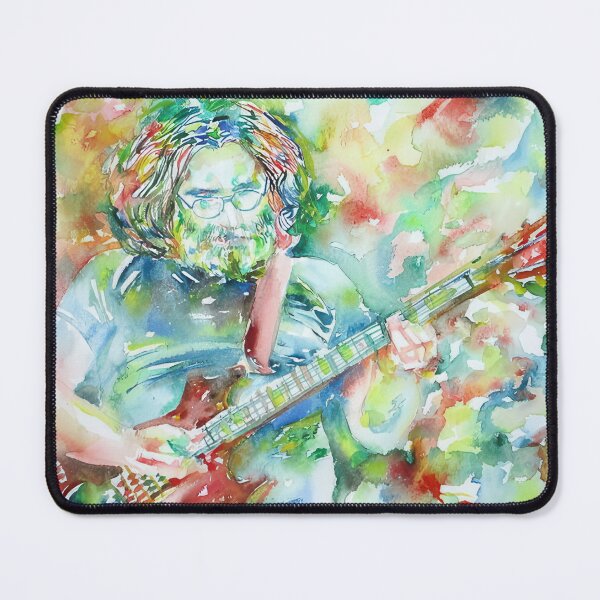 Item preview, Jerry Garcia Playing the Guitar – Portrait III designed and sold by SUREPAINTE.