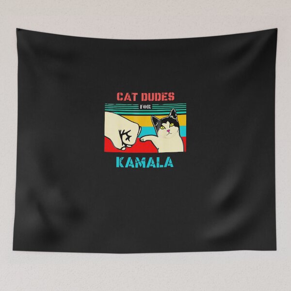 Item preview, Cat-Dudes-For-Kamala-Childless-Cat-Lady-Is-Voting designed and sold by houfwopa.
