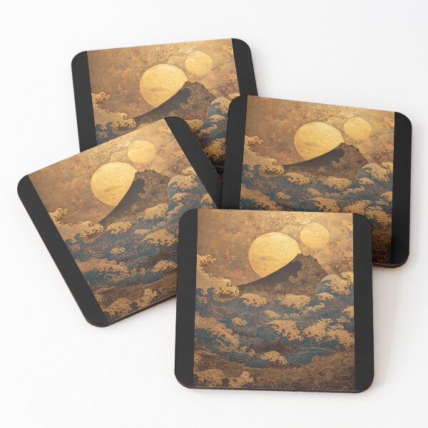Item preview, Golden Japanese Rinpa Art designed and sold by bapupa.