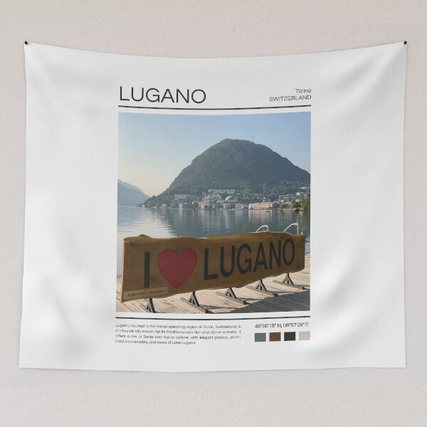 Item preview, Lugano - Switzerland - Photography designed and sold by StudioRedKoala.
