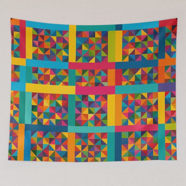 Item preview, Kaleidoscopic geometry in color designed and sold by Sigtrix.