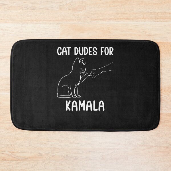 Item preview, Cat-Dudes-For-Kamala-Childless-Cat-Lady-Is-Voting-Kamala-Cat designed and sold by houfwopa.