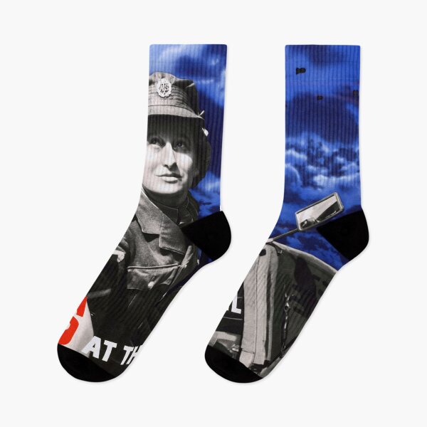 Item preview, Vintage WWII Propaganda Poster | ATS at the Wheel | British Army Women Recruitment Art | Auxiliary Territorial Service designed and sold by artofuniverse.