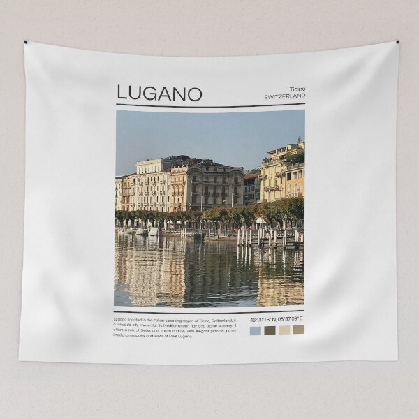 Item preview, Lugano - Switzerland - Photography designed and sold by StudioRedKoala.