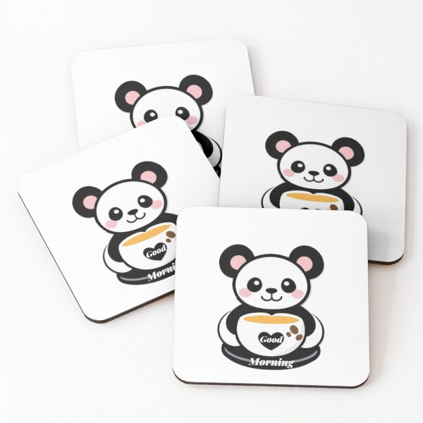 Item preview, Good morning,panda bear designed and sold by BrightDays.