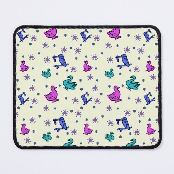 Item preview, Canal Birds – Fun Colourful Pattern designed and sold by JustJuJuDesigns.