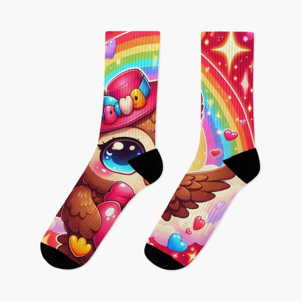 Item preview, Cute Owl with Rainbow and Heart designed and sold by Jbl55.
