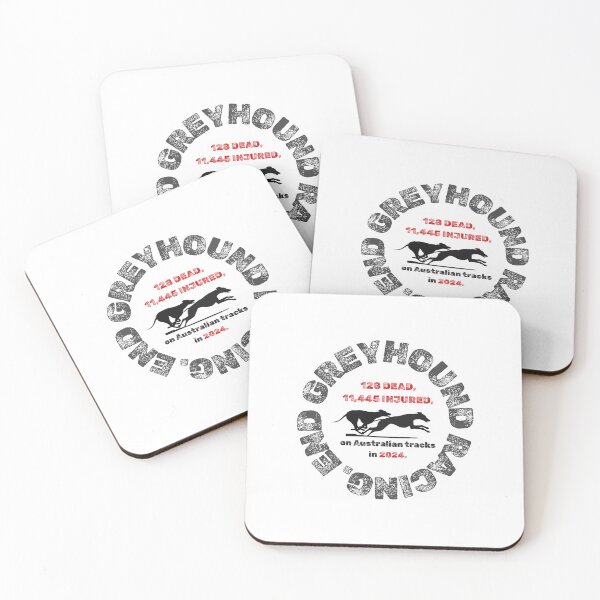 Item preview, Australian Greyhound Racing Deaths and Injuries 2024 designed and sold by FlamingGalahDesigns.
