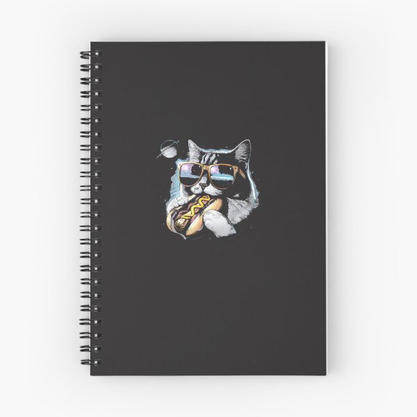 Item preview, Cat-Eating-Funny-Hot-Dog-In-Space-Kit-Ty-Gal-Axy-Mens-Womens-(1) designed and sold by carleoiabl.