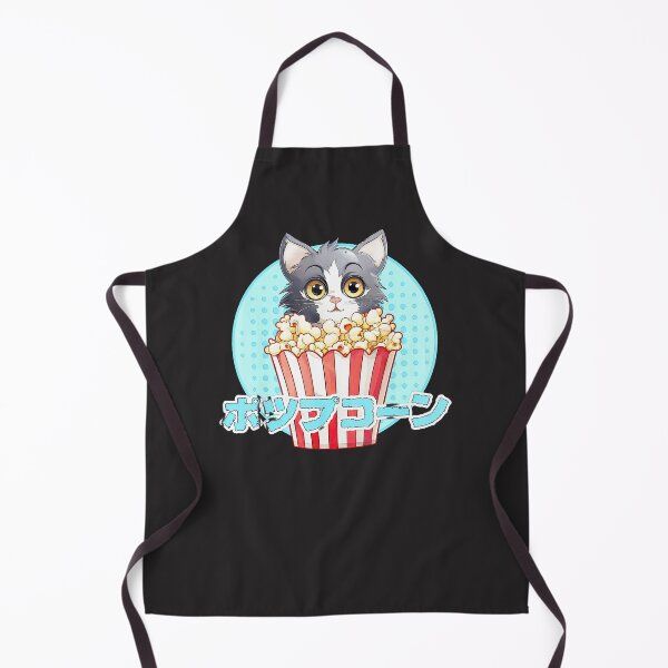 Item preview, Cat-Eating-Popcorn-Cute-Anime-Merch designed and sold by carleoiabl.