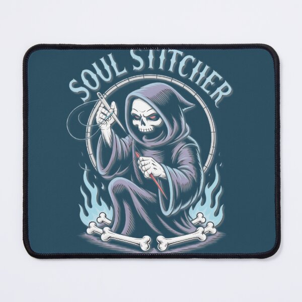 Item preview, Grim Reaper Soul Stitcher Knitting Design designed and sold by Timothy Ryan.