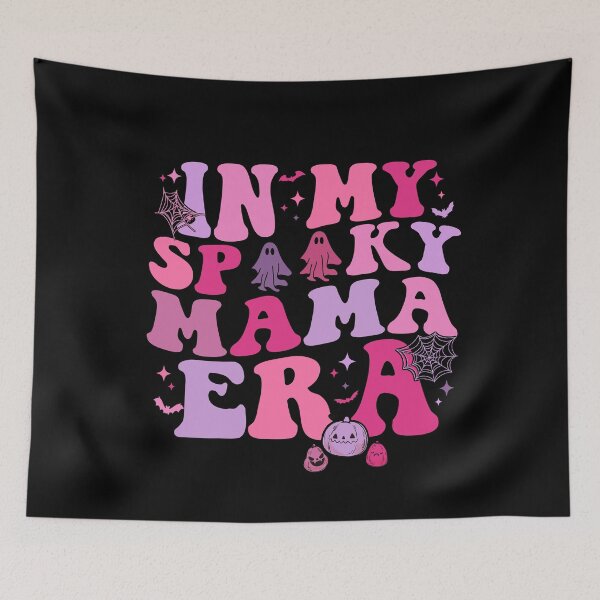 Item preview, In My Spooky Mama Era Shirt – Cute Halloween Ghost Retro Mom designed and sold by Alluka Brand.
