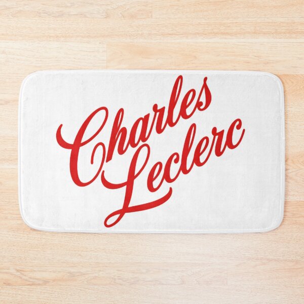 Item preview, Charles Leclerc F1 Typography designed and sold by Studio F1Grid.