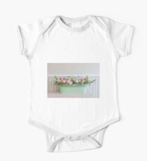 Bouquet of flowers One Piece - Short Sleeve