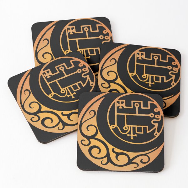 Item preview,  Hellaverse - Stolas'S Golden Grimoire Sigil designed and sold by CommonKent.