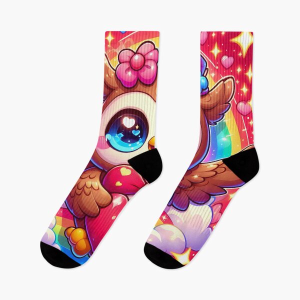 Item preview, Cute Owl with Rainbow and Heart designed and sold by Jbl55.