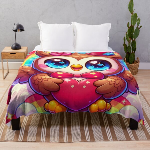 Item preview, Cute Owl with Rainbow and Heart designed and sold by Jbl55.