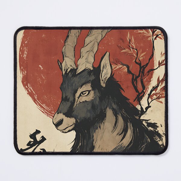 Item preview, Wild Japanese Serow Art designed and sold by bapupa.