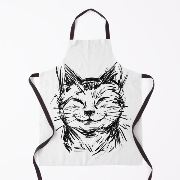Item preview, Whimsical Cat Line Art Sketch designed and sold by lando218.