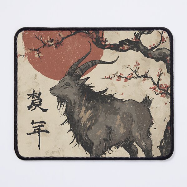 Item preview, Mysterious Japanese Serow Art designed and sold by bapupa.
