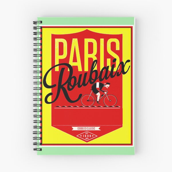 Item preview, Paris Roubaix Cobbled Classic Cycling Vintage Poster Art | Limited Edition designed and sold by ThomasTarpennin.