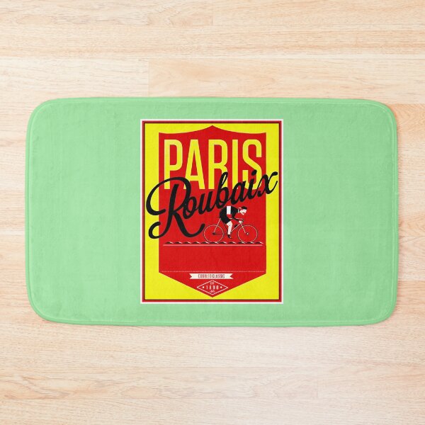 Item preview, Paris Roubaix Cobbled Classic Cycling Vintage Poster Art | Limited Edition designed and sold by ThomasTarpennin.