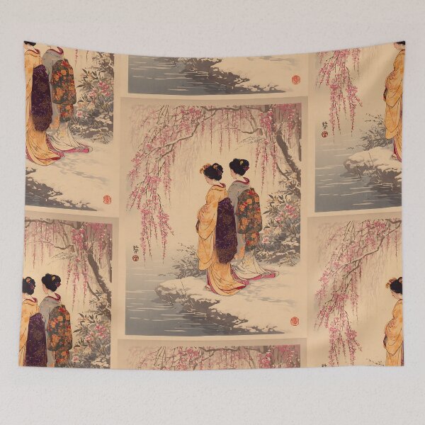 Item preview, Elegant Shin-hanga Print designed and sold by bapupa.