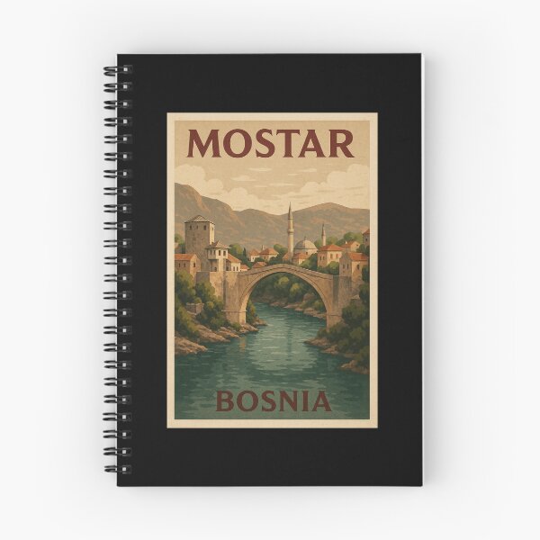 Artikelvorschau, Mostar Bosnien Skyline entworfen und verkauft von odyssee-n.